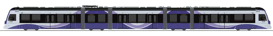 Purple Line Train Side
