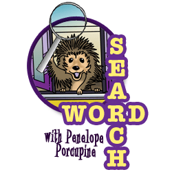 Word Search with Penelope Porcupine